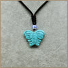 40MM Insect Butterfly Pendant Necklaces Women 2020 Natrual Chalcedony Agate Malachite Turquoise Rose Quartz Aventurine