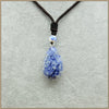 44mm Natrual Agate Bead Pendant Necklaces Water Drop Jewellery Necklace Women Men Romantik Necklace Party Collier Femme