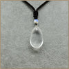 44mm Natrual Agate Bead Pendant Necklaces Water Drop Jewellery Necklace Women Men Romantik Necklace Party Collier Femme