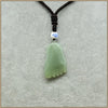 47MM High Quality Natural Jade Buddha Feet Pendant Necklace Fine Anniversary Classic Unisex Chalcedony Aventurine Jewelry