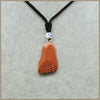 47MM High Quality Natural Jade Buddha Feet Pendant Necklace Fine Anniversary Classic Unisex Chalcedony Aventurine Jewelry
