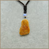 47MM High Quality Natural Jade Buddha Feet Pendant Necklace Fine Anniversary Classic Unisex Chalcedony Aventurine Jewelry