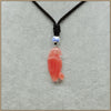 47mm Natrual Agate Moonstone Malachite Chalcedony Turquoise Animal Parrot Pendant Necklaces Classic Party Unisex Jewelry