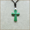 50MM Cross Pendant Necklace Men Natrual blue Aventurine Moonstone Turquoise Agate Classic Party Cross Pendant Necklace