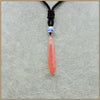 52MM Natural Agate Crystal Prism Pendant Necklaces Geometric Multi prism Romantic Party Unisex Fine Necklaces Jewelry Bag