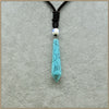 52MM Natural Agate Crystal Prism Pendant Necklaces Geometric Multi prism Romantic Party Unisex Fine Necklaces Jewelry Bag
