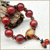 Agate Crystal Bijoux Femme Bracciale Donna Jasper Kehribar Bracelete Masculino Bransoletka Solid Bangle Gem Peridot Cuff