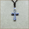Amulet Cross Necklace Pendant Birthd Present India Christian Good Luck Pingente Classic Evening Dress Regalos Comunion