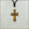 Amulet Cross Necklace Pendant Birthd Present India Christian Good Luck Pingente Classic Evening Dress Regalos Comunion