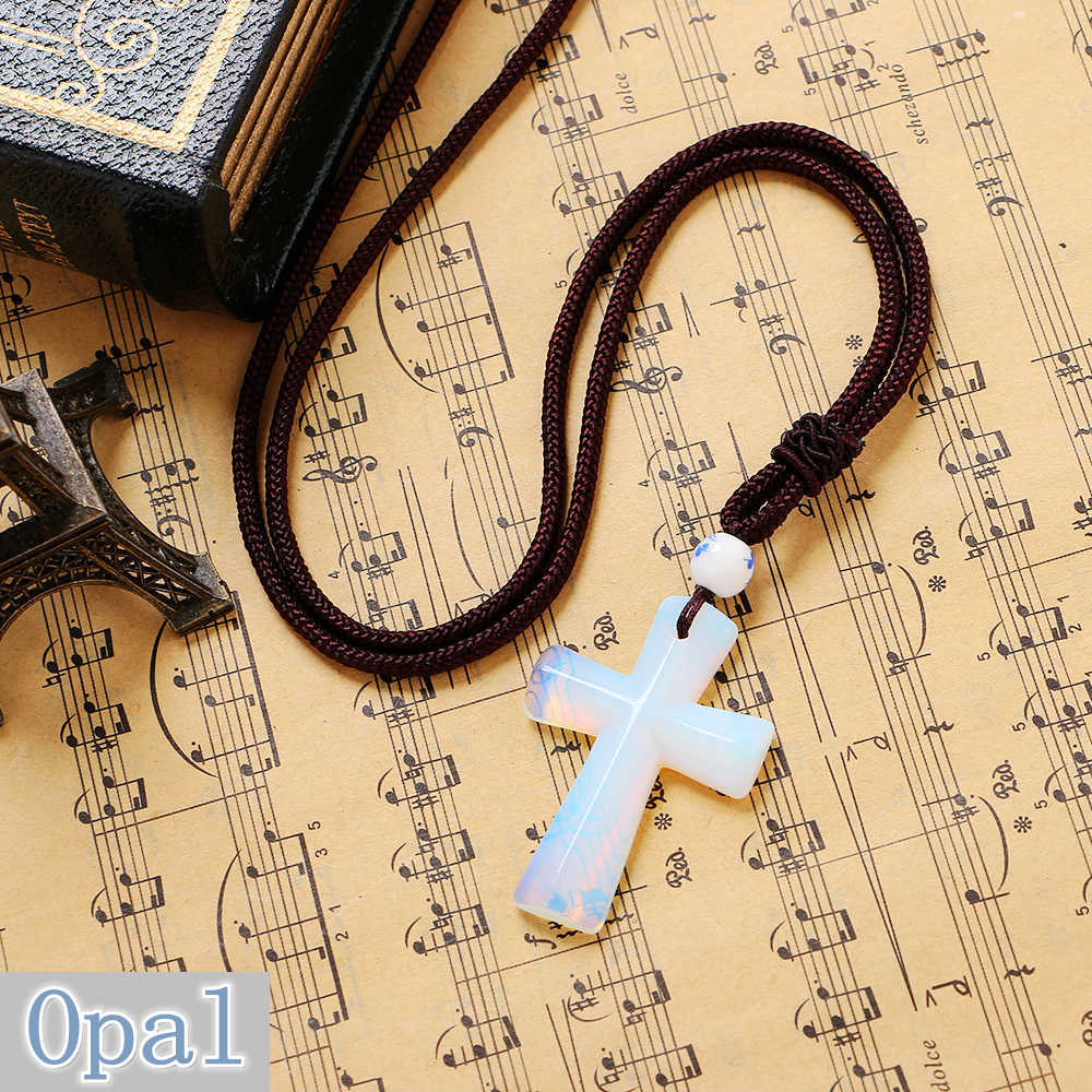 Christian Cross Party Necklace Jewelry Ruby gem Cute Charms Dragon Woman Natural Garnet Vintage Collar Chokers Bohemian