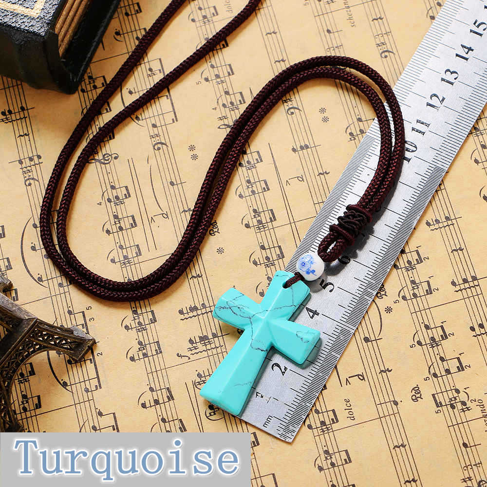Christian Cross Party Necklace Jewelry Ruby gem Cute Charms Dragon Woman Natural Garnet Vintage Collar Chokers Bohemian