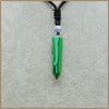 Collares Mujer Necklace Six Prism Ruby Jewelry Crystal Opal Pendant Amber Gemstone Overwatch Jewelry Creative Section