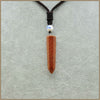 Collares Mujer Necklace Six Prism Ruby Jewelry Crystal Opal Pendant Amber Gemstone Overwatch Jewelry Creative Section