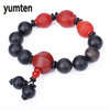 Couple Bracelet Fine Jewelry Fashion Men Natural Agate Party Accessories Lucky Beads Brazalete Bileklik Feyenoord Dragon