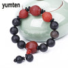 Couple Bracelet Fine Jewelry Fashion Men Natural Agate Party Accessories Lucky Beads Brazalete Bileklik Wholesale 5 PCS