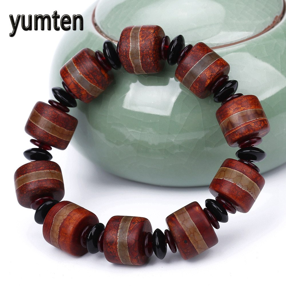 Crystal Bracelet Men Jewelry Vintage Exaggeration Dance Fashion Bisuteria Paracord Orologio Uomo Navidad Wholesale 5 PCS