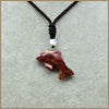 Dolphin Pendant Necklace Women Parure Bijoux Femme Spinel Rhodochrosite Dijes De Esmeralda Moonstone Beautiful Fashion