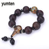 Dzibeads Bracelets Men's Energy Beads Natural Aquatic Agate Jewelry Accessories Handmade Pulseira Bileklik Erkek Acuario