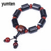 Fashion Bracelets Fine Agate Men Jewelry Chinese Style Popular Accessories Handmade Bracelet Femme Heart Turkish Rock