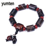 Fashion Men Jewelry Fine Agate Survival Bracelet Chinese Style Popular Handmade Accessories Pulseras Linkin