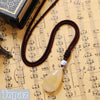 Hot Sale Water Drop Goldstone Nature Crystals Pendant Rope Chain Topaz Necklace Women Men Style Fashion Jewelry