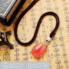 Hot Sale Water Drop Goldstone Nature Crystals Pendant Rope Chain Topaz Necklace Women Men Style Fashion Jewelry