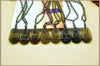 Jewelry 8pcs High Quality Unique Natural Black Obsidian Carved Pendant Necklace Jade Buddha Smoky Quartz Crystal Unisex