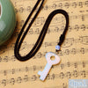 Key Pendant Necklaces Popular Natural Stone Fine Jewelry Rhinestone Pendants Charm Turquoise Granate Exquisite Crystal