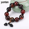 Men Bracelet Jewelry Fine Natural Stone Agate Energy Chakra Healing Round Balance Beads Christmas Gift Wholesale 5 PCS