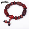 Men Fashion Bracelet Fine Jewelry Agate Survival Punk Popular Handmade Accessories Pulseras Linkin pulseras
