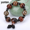 Men Jewelry Fine Ocean Agate Fashion Bracelet Natural Chalcedony Fashion Party Bijoux Pulseira Masculina Wholesale 5 PCS