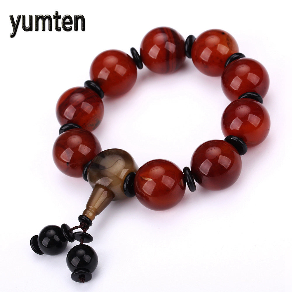 Men's Popular Bracelet Natural Red Jasper Wristband Jewelry Fashion Gem Beadslgbt Feyenoord Cozinha Punk Alibaba-Express