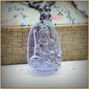 Natural Crystal Amethyst Pendant Necklaces Buddha Jewelry Women Men Buda Necklace Figure Fine Trendy Necklaces 30mm*50mm