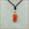 Natural Crystal Necklace Charms Luxurious Cheongsam Pendant Colier Collier Saphir Elegant Collares Mujer Creative Section