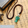 Natural Crystal Party Necklace Angel Pendant Fine Jewelry Rhinestone Granate Overwatch Music Moana Gravity Falls Gatos