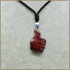 Natural Stone Necklace Bijoux Femme Thumbs Crystal Pendant Popular Jewelry Classic Kolye Bayan Joyeria Fina Pingentes