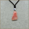 Natural Stone Necklace Small Foot Crystal Joya Rubi Pendant African Jewelry Gargantilla Jade Colgantes Mujer Moda Wild