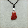 Natural Stone Necklace Small Foot Crystal Joya Rubi Pendant African Jewelry Gargantilla Jade Colgantes Mujer Moda Wild