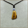 Natural Stone Necklace Small Foot Crystal Joya Rubi Pendant African Jewelry Gargantilla Jade Colgantes Mujer Moda Wild