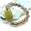 Natural Stones Smoky Quartz Bracelet Buddha Wmoen And Men Strand Bracelets Unisex Crystal Bracelets Figure Bracelet 2020