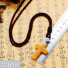 Nature Opal Gemstone Pendant Rope Chain Crystal Necklace Hot Sale New Fashion Classic Style Agate Cross Christian Jewelry