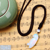 Nature Stone Long Sweater Necklace Bird Pendant Exquisite Crystal Parrot Pendant Gemstone Necklace For Woman Fine Jewelry