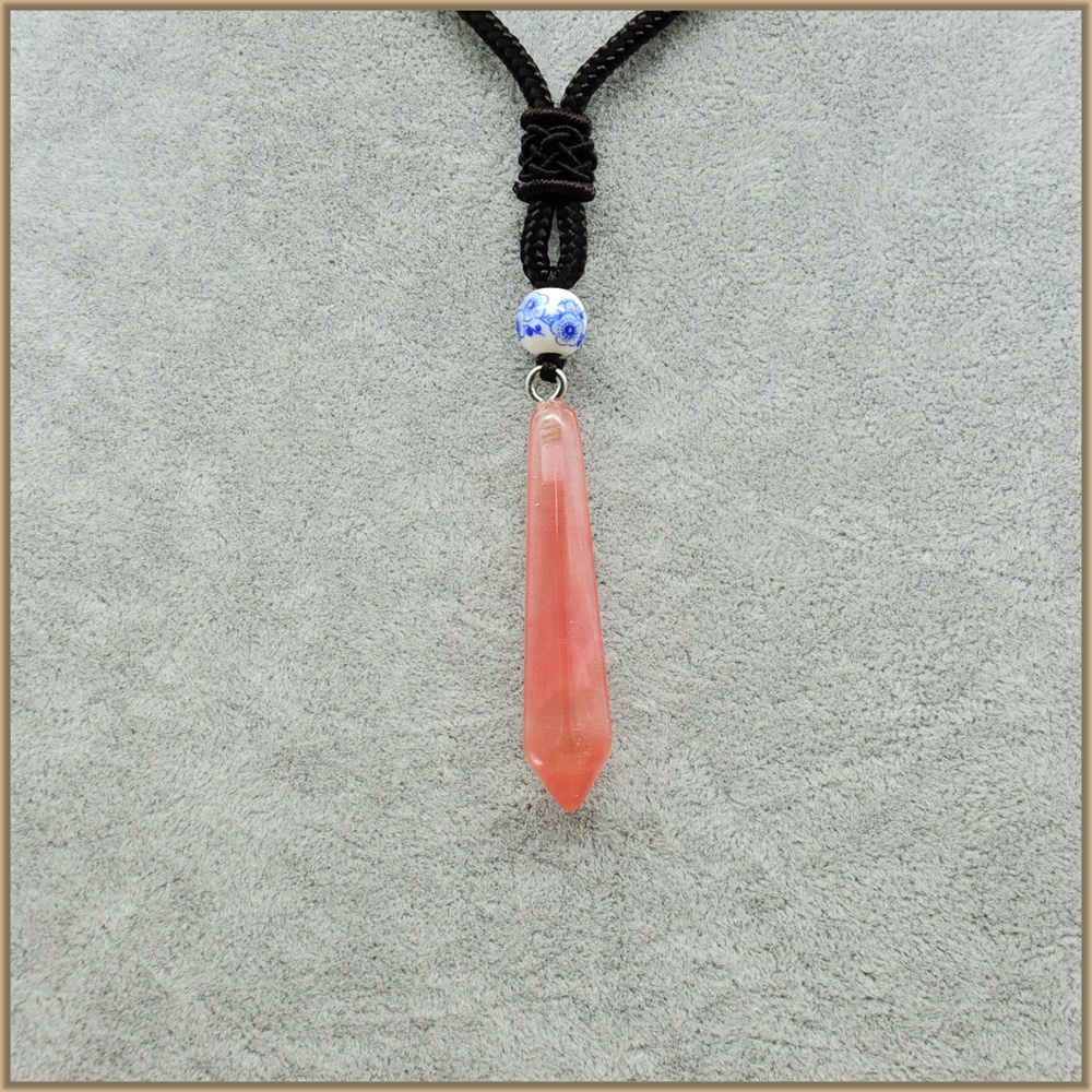 New 2020 Ruby Necklace Multipole Crystal Pendant Evening Dress Is Wild Women Ketting Berloque Body Jewelry Colar Masculin