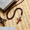 Party Men Necklace Women Christian Cross Pendant Natural Crystal Fine Jewelry Csgo Corrente Masculina Collar Chocker Bts