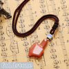 Party Necklace Ax Pendant Natural Spinel Jewelry Wonder Zelda Paris Rainbow Feminino Kolye Love Gargantilha Moonstone
