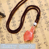 Party Necklace Ax Pendant Natural Spinel Jewelry Wonder Zelda Paris Rainbow Feminino Kolye Love Gargantilha Moonstone