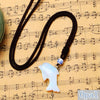 Party Necklace Dolphin Pendant Popular Natural Crystal Fine Jewelry Rhinestone Turquoise Granate Taki Skyrim Sailor Gift
