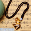 Party Necklace Elephant Pendant Crystal Natural Stone Jewelry Gem Peridot Opal Teen Wolf Stainless Steel Sieraden Moon