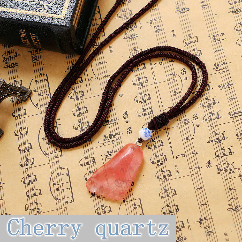 Party Necklace Feet Small Pendant Natural Moonstone Jewelry Ruby Cute Charms Dragon Woman Vintage Dragon Collares Jasper