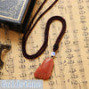 Party Necklace Feet Small Pendant Natural Moonstone Jewelry Ruby Cute Charms Dragon Woman Vintage Dragon Collares Jasper
